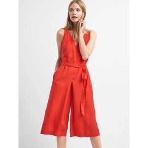 Gap Black Culotte Jumpsuit